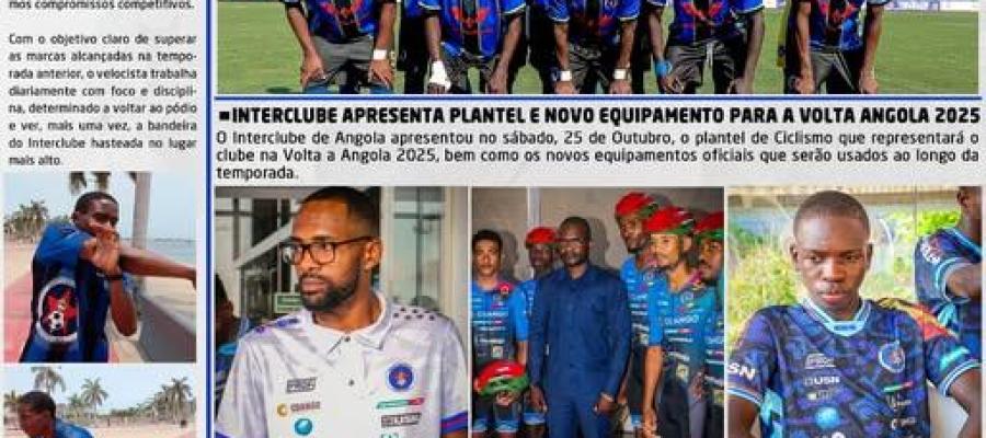Saiba tudo sobre as últimas actividades envolvendo o Grupo Desportivo Interclube, na última semana
